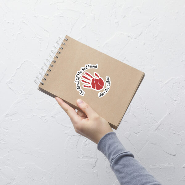 Band of The Red Hand Sticker - Image 3