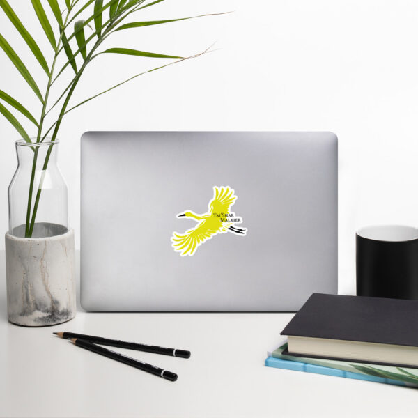 Golden Crane Sticker - Image 6