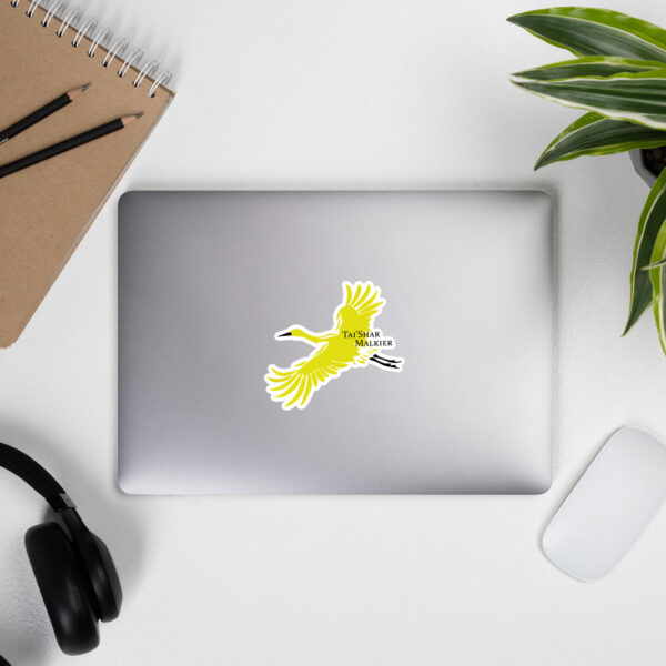 Golden Crane Sticker - Image 7