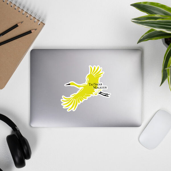 Golden Crane Sticker - Image 9