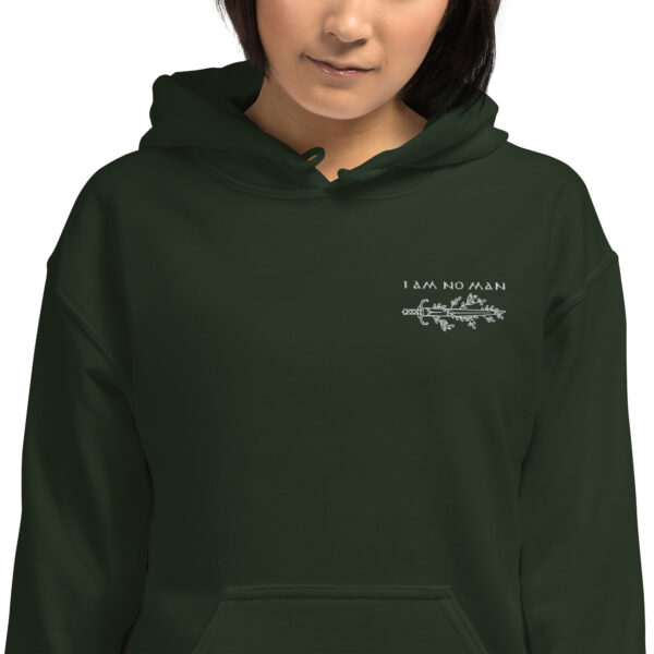 I Am No Man Hoodie - Image 8