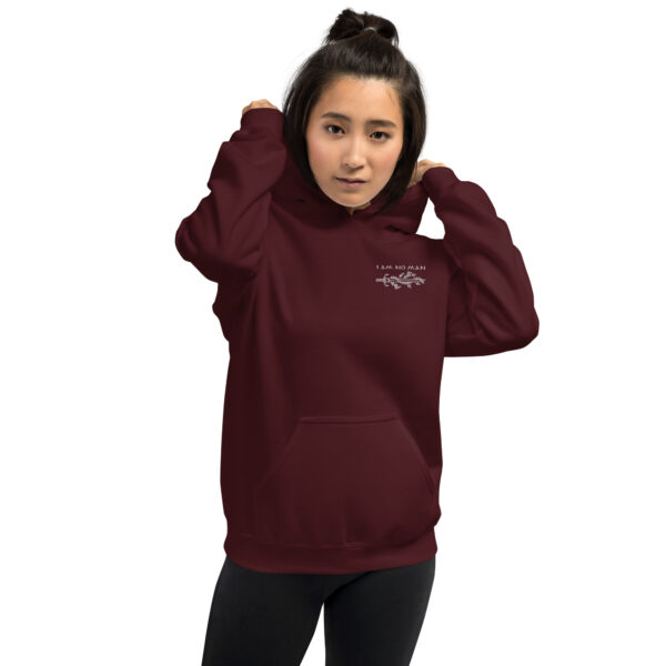 I Am No Man Hoodie - Image 5