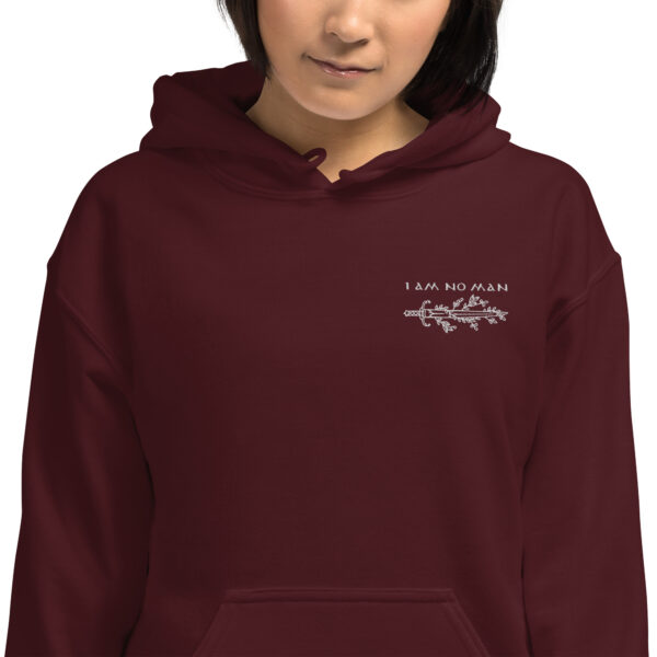 I Am No Man Hoodie - Image 6