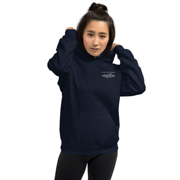 I Am No Man Hoodie - Image 3