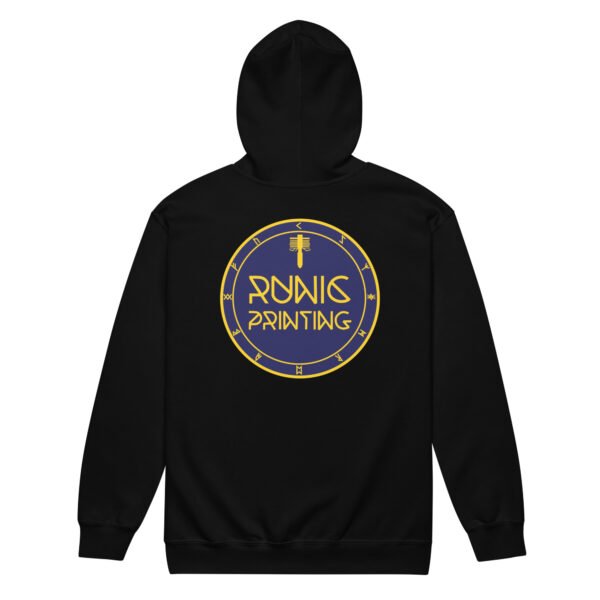 Runic 3D Zip Hoodie - Image 2