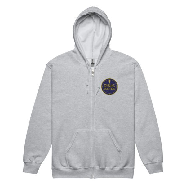 Runic 3D Zip Hoodie - Image 3