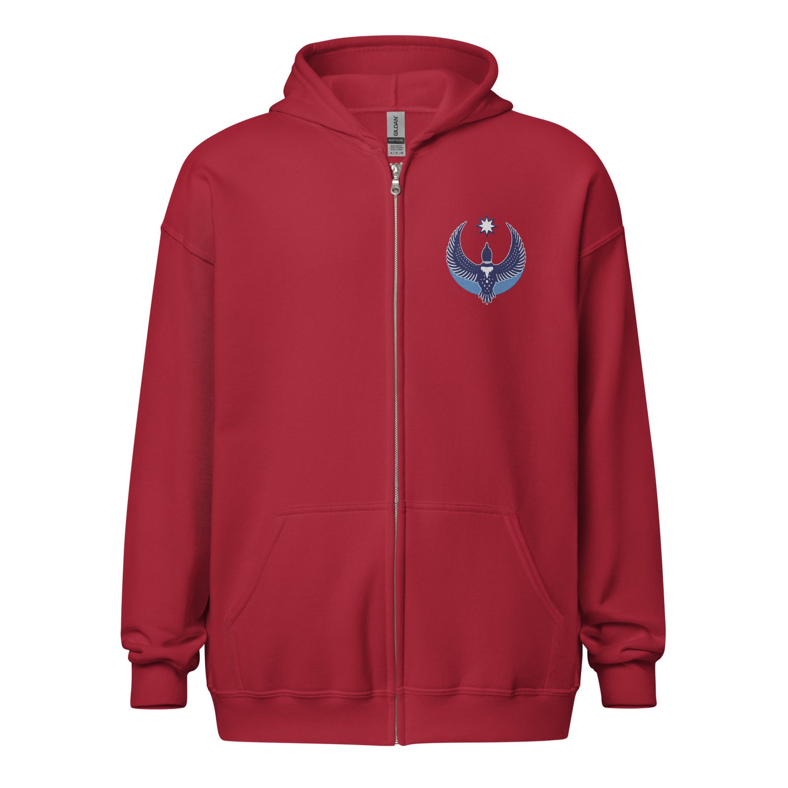 Minnesota Rebel Loon Zipper Hoodie - Image 3