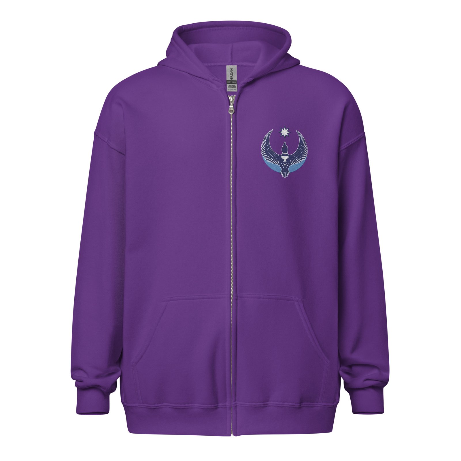 Minnesota Rebel Loon Zipper Hoodie - Image 4