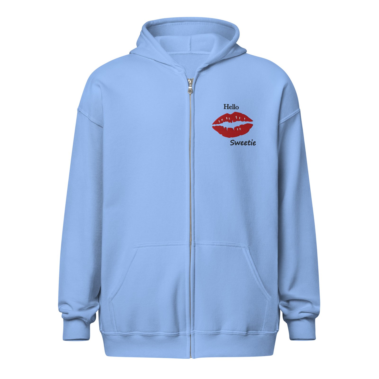 Hello Sweetie Zip Hoodie - Image 4