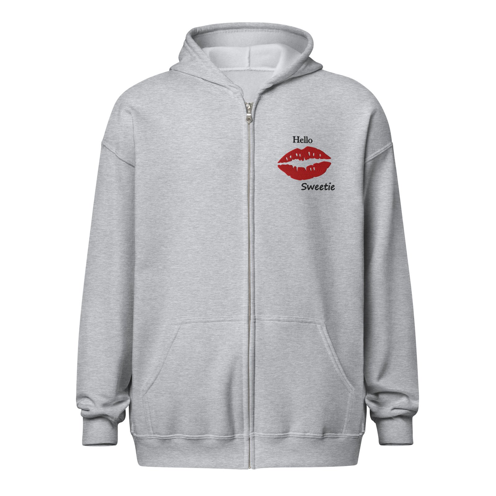 Hello Sweetie Zip Hoodie - Image 5
